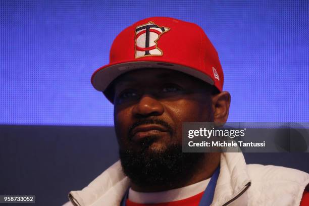 Rapper of Wu-Tang Clan, Bitcoin investor and Co-Founder of C.R.E.A.M. Capital, Dennis Coles known as Ghostface Killah attends a panel discussion on...