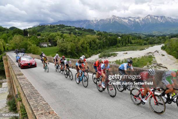 Giulio Ciccone of Italy and Team Bardiani CSF / Jarlinson Pantano of Colombia and Team Trek-Segafredo / Tony Martin of Germany and Team...