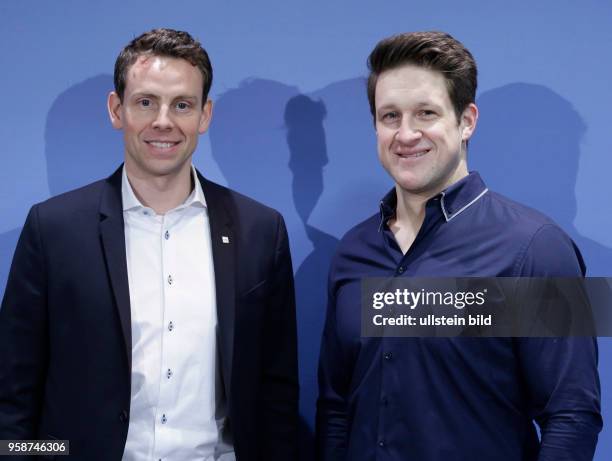 Jan Bock, Geschäftsleiter von Lidl Deutschland, Olympiasieger im Gewichtheben, Matthias Steiner, Deutschland, Berlin, Pressekonferenz: Lidl...