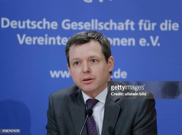 Thomas Silberhorn, MdB, Parlamentarischer Staatssekretär im Bundesministerium für wirtschaftliche Zusammenarbeit und Entwicklung, Deutschland,...