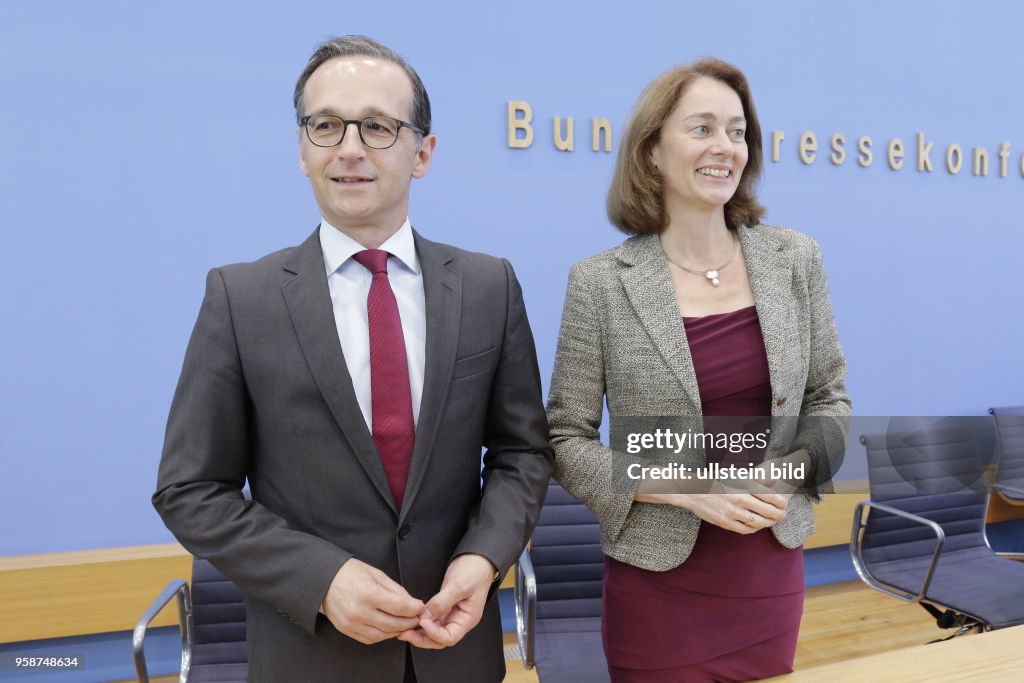 Bundesminister der Justiz und für Verbraucherschutz Heiko Maas, Bundesministerin für Familie, Senioren, Frauen und Jugend Dr. Katarina Barley