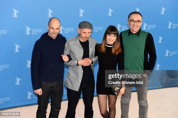 Photo Call - Trainspotting - v.l. Jonny Lee Miller - Ewen Bremner - Anjela Nedyalkova - Danny Boyle