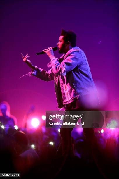 Abel Makkonen Tesfaye alias The Weeknd "Starboy"-Tour am 02. März 2017 in der Lanxess-Arena Köln