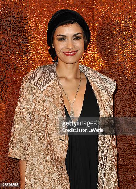 Actress Shannyn Sossamon attends the official HBO after party for the 67th annual Golden Globe Awards at Circa 55 Restaurant at the Beverly Hilton...