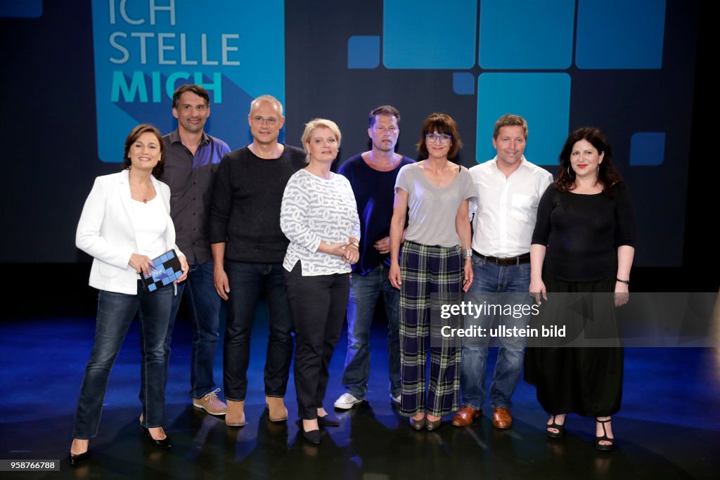 Deutsche Schauspieler Til Schweiger ist Gast bei Sandra Maischbergers Sendung "Ich stelle mich" im WDR-Studio BS 4 Köln