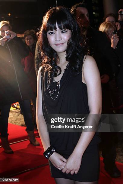 Actress Apinya Sakuljaroensuk attends the 'Same Same But Different' premiere at the Cinemaxx on January 19, 2010 in Hamburg, Germany.