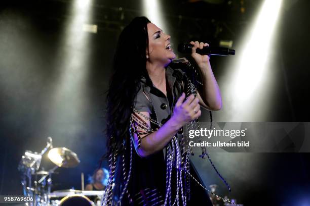 Evanescence "Evanescence"-Tour Evanescence bestehen aus Amy Lee , Tim McCord , Will Hunt , Troy McLawhorn und Jen Majura am 09. Juli 2017 im...