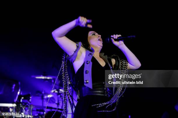 Evanescence "Evanescence"-Tour Evanescence bestehen aus Amy Lee , Tim McCord , Will Hunt , Troy McLawhorn und Jen Majura am 09. Juli 2017 im...