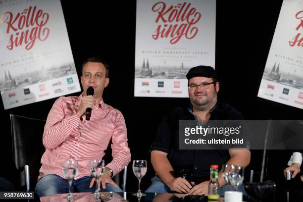 Pressekonferenz zu "Kölle singt - Björn Heuser un Fründe" Björn Heuser gastiert am 01. Oktober 2017 mit seinen Freunden bei "Kölle singt" in der...