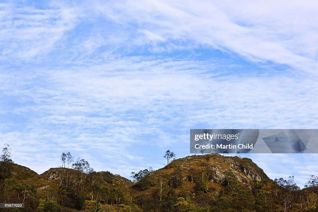 The rugged hills of Holme Fell