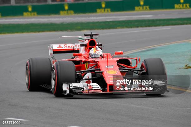 Sebastian Vettel, Scuderia Ferrari, formula 1 GP, Australien, Melbourne,