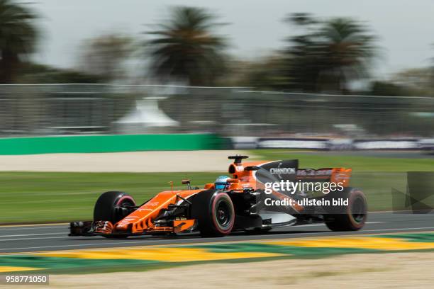 Fernando Alonso, McLaren Honda, formula 1 GP, Australien, Melbourne,