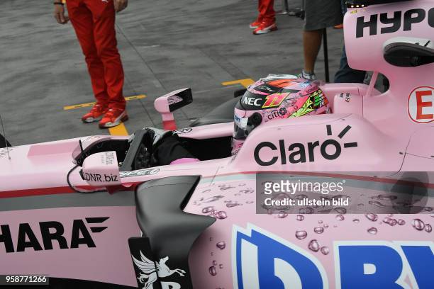 Sergio Perez, Sahara Force India F1, formula 1 GP, Australien, Melbourne,