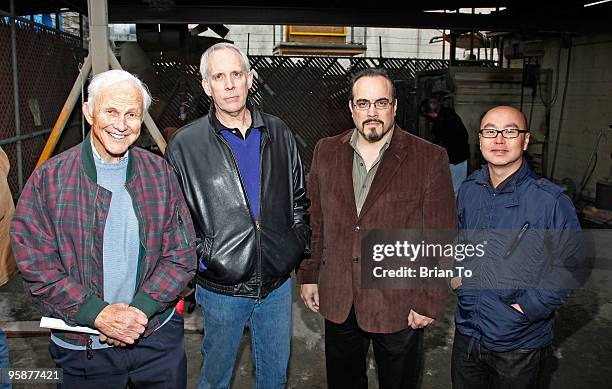Paul Napier, Daryl Anderson, David Zayas, and C.S. Lee attend the casting of the "Actor" for the 2010 Screen Actors Guild Awards at American Fine...