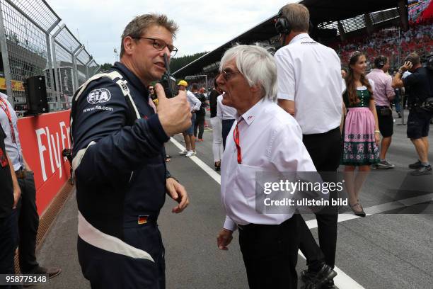 Bernd Mayländer, Bernie Ecclestone, FOM, formula 1 GP, Monaco