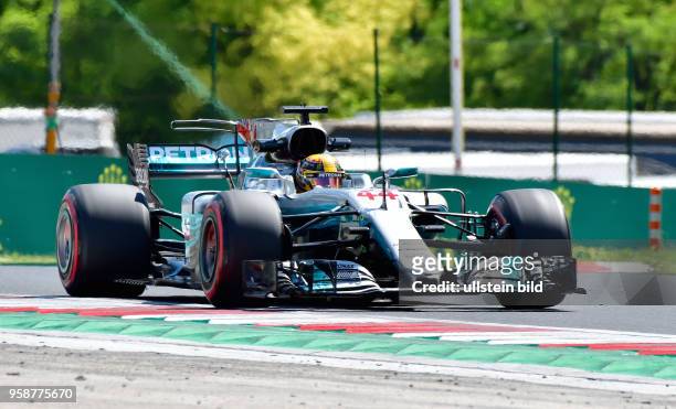 Lewis Hamilton; Mercedes Grand Prix, formula 1 GP, Ungarn in Budapest,