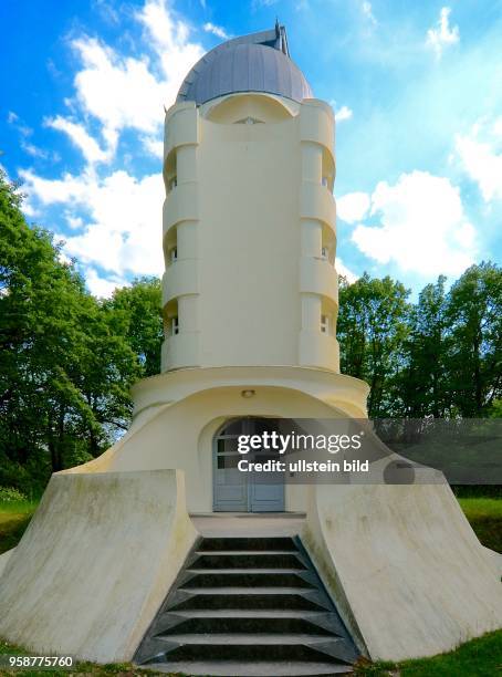 Einsteinturm , gebaut 1919 -1922 , Potsdam , Turm Teleskop mit Denkmalsschutz vom Leibnitz - Institut Für Astrophysik Potsdam , im GFZ,...