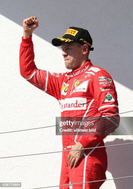 Sebastian Vettel, Scuderia Ferrari, formula 1 GP, Ungarn in Budapest,