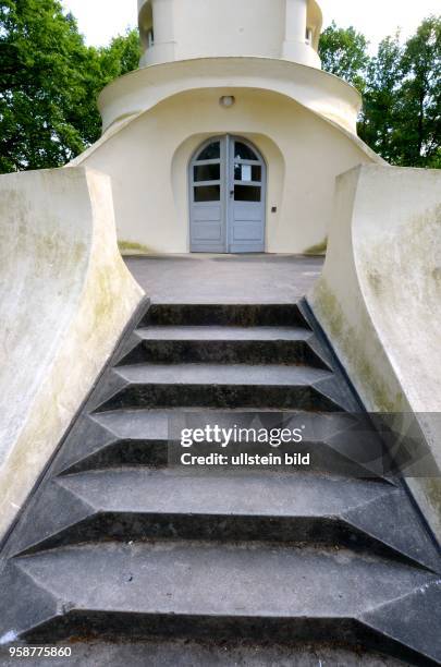 Einsteinturm , gebaut 1919 -1922 , Potsdam , Turm Teleskop mit Denkmalsschutz vom Leibnitz - Institut Für Astrophysik Potsdam , im GFZ,...