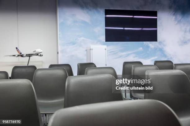 Germany Deutschland Berlin Dialogzentrum für den neuen Flughafen BER Berlin-Brandenburg.