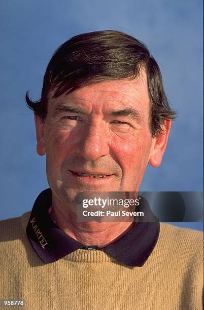 Portrait of Raymond Kane of Ireland at the European Seniors Qualifying School in Girona, Spain. \ Mandatory Credit: Paul Severn /Allsport