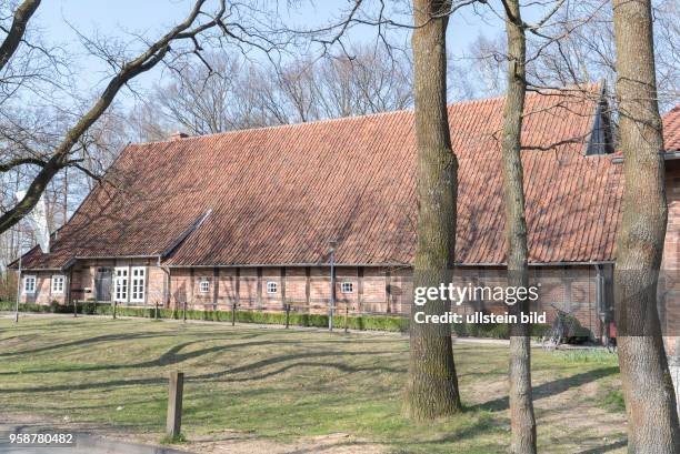 Umgesetztes und wieder aufgebautes ca. 200 Jahre altes Spexarder Bauernhaus Meier to Berens , heute vom Heimatverein betrieben