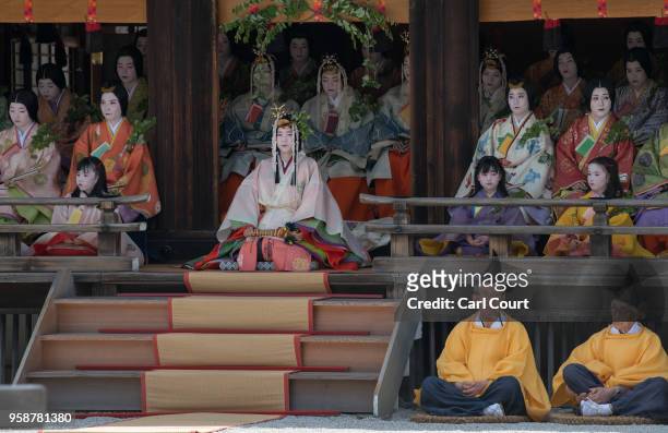 Saio-Dai , whose role is now played by an unmarried woman from Kyoto but was traditionally carried out by a sister or daughter of the Emperor to...