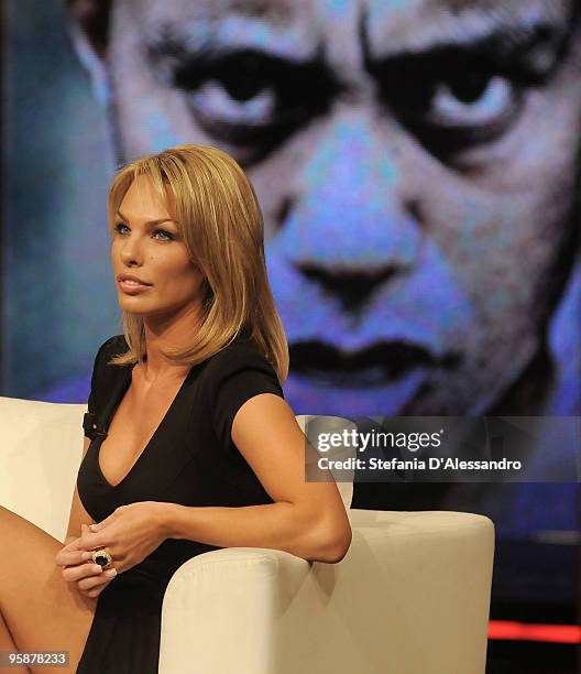 Cori Rist attends 'Chiambretti Night' Italian TV Show on January 19, 2010 in Milan, Italy.