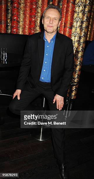 Anthony Head attends the afterparty following the press night of 'Six Degrees Of Separation', at Aqua on January 19, 2010 in London, England.