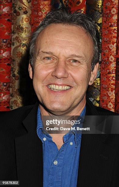 Anthony Head attends the afterparty following the press night of 'Six Degrees Of Separation', at Aqua on January 19, 2010 in London, England.