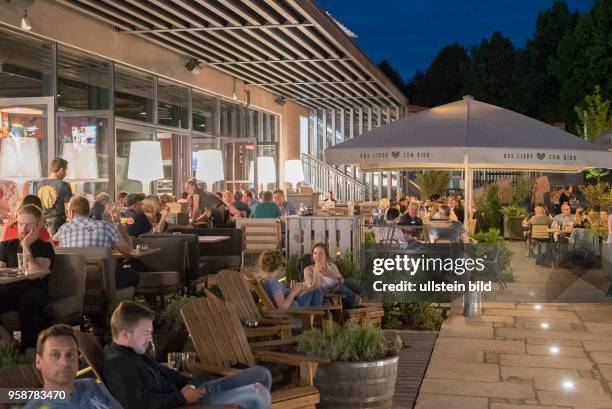 Biergarten Liebesbier der Brauerei Gebrüder Maisel in Bayreuth