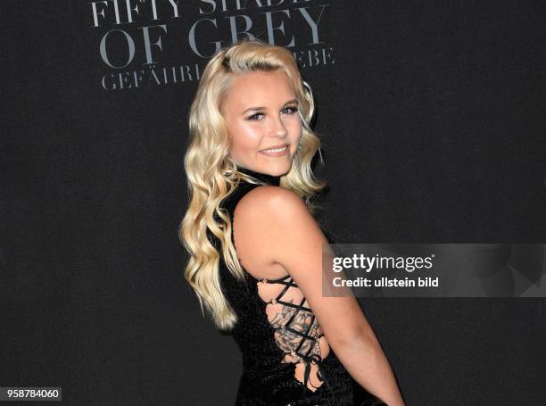 Europapremiere von FIFTY SHADES OF GREY _GEFÄHRLICHE LIEBE Roten Teppich im Cinemaxx Dammtor_Hamburg am _Dagi Bee geb.21. September 1994 in...