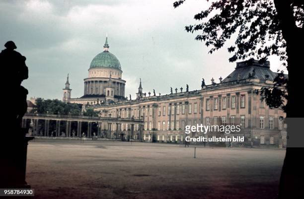 Potsdam City Palace and St. Nicholas Church