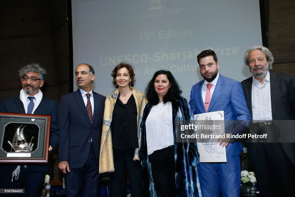 Award ceremony of the 15th Edition of the UNESCO-Sharjah Prize for Arab Culture