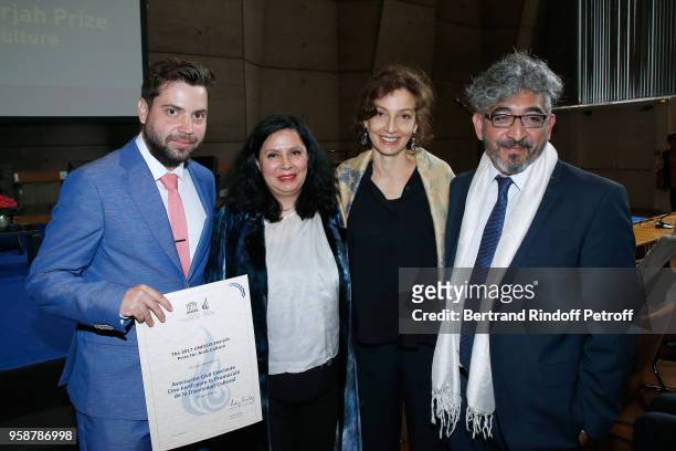 Laureates of the Prize : "Argentinean nongovernmental Asociacion Civil del Creciente Cine Fertil para la Promocion de la Diversidad Cultural"...