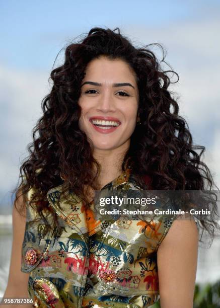 French actress and director Sabrina Ouazani attends the photocall for Talents Adami 2018 during the 71st annual Cannes Film Festival at Palais des...