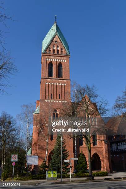 Katholische Kirche Herz Jesu, Riemeisterstrasse, Clayallee, Zehlendorf, Berlin, Deutschland