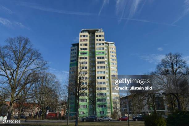 Hochhaus am Roseneck, Hohenzollerndamm, Grunewald, Wilmersdorf, Berlin, Deutschland