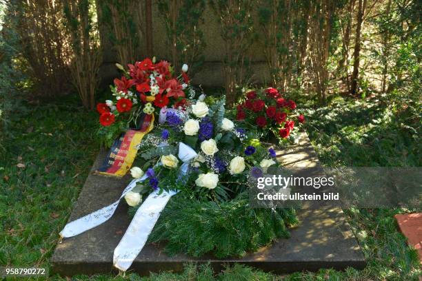 Grab, Heinz Berggruen, Waldfriedhof Dahlem, Huettenweg, Berlin, Deutschland / Hüttenweg