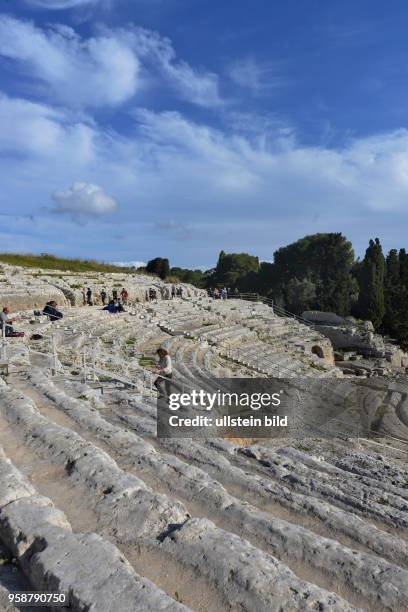 Teatro Greco, Neapolis, Syrakus, Sizilien, Italien