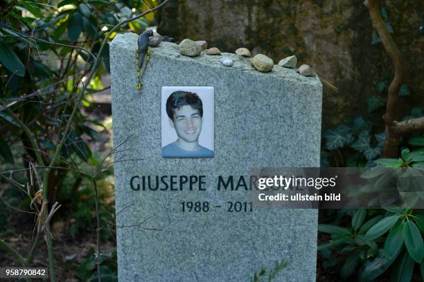 Grab, Giuseppe Marcone, Waldfriedhof Dahlem, Huettenweg, Berlin, Deutschland / Hüttenweg