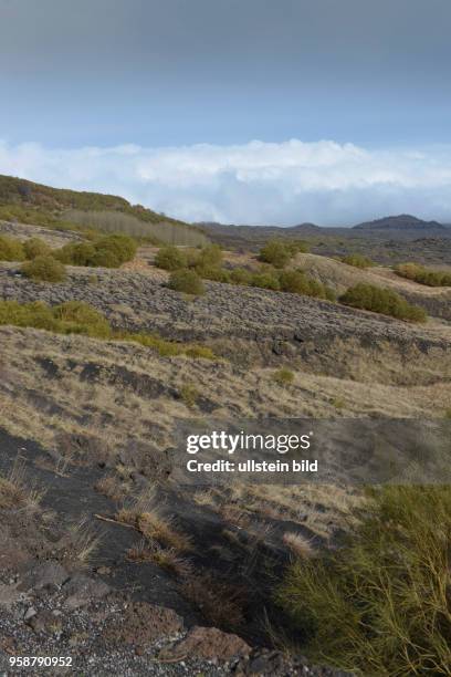 Lavagestein, Vulkan, Etna, Sizilien, Italien