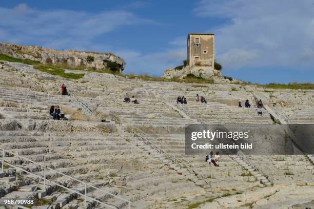 Teatro Greco, Neapolis, Syrakus, Sizilien, Italien