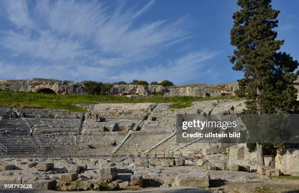 Teatro Greco, Neapolis, Syrakus, Sizilien, Italien