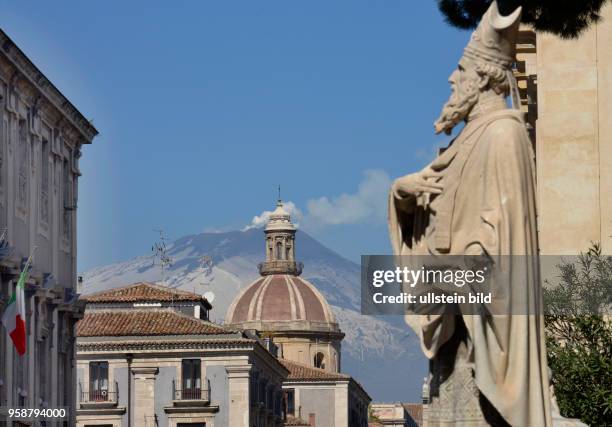 Vulkan, Etna, Catania, Sizilien, Italien