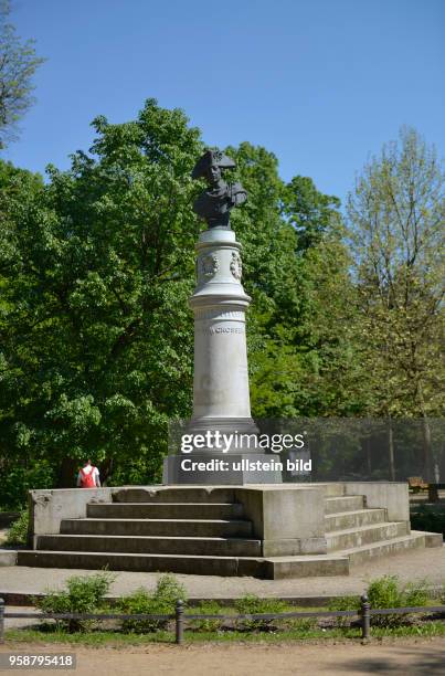 Denkmal, Friedrich der Grosse, Volkspark, Friedrichshain, Berlin, Deutschland