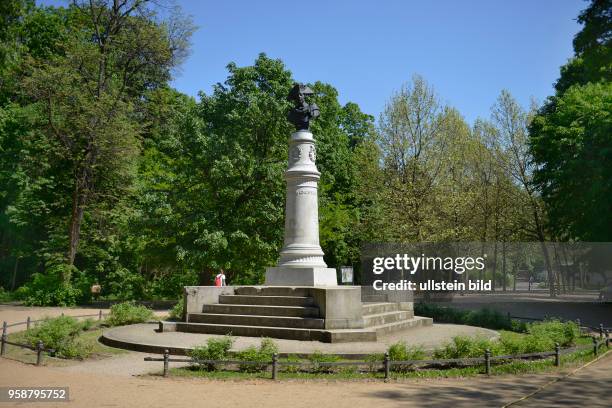 Denkmal, Friedrich der Grosse, Volkspark, Friedrichshain, Berlin, Deutschland