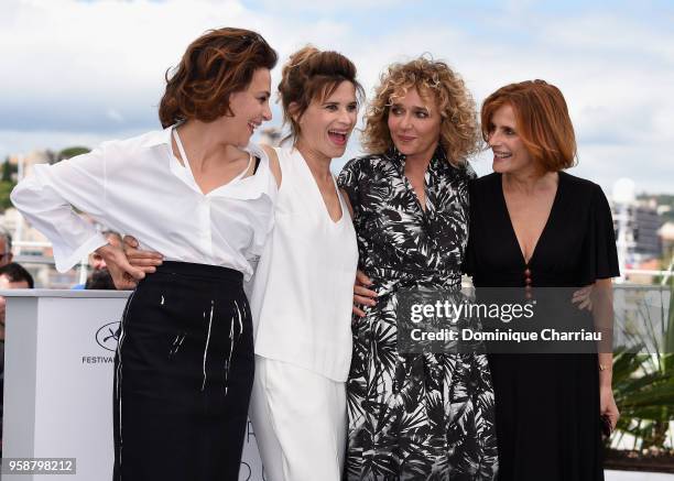 Italian actress Jasmine Trinca, Italian actress Valentina Cervi, Italian film director Valeria Golino and Italian actress Isabella Ferrari attend the...