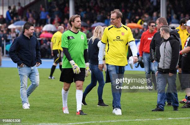 Fussball / Promi-Benefizfußballspiel fuer das Tuebinger Ronald McDonald Hauses McDonald s Kinderhilfe Allstars - SV 03 Tuebingen Allstars Ex -...