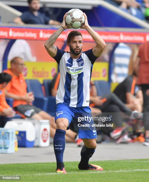 Fussball, Saison 2016/2017, Schauinsland Cup der Traditionen in Duisburg, 2. Halbfinale, Hertha BSC - FC Nantes, Marvin Plattenhardt